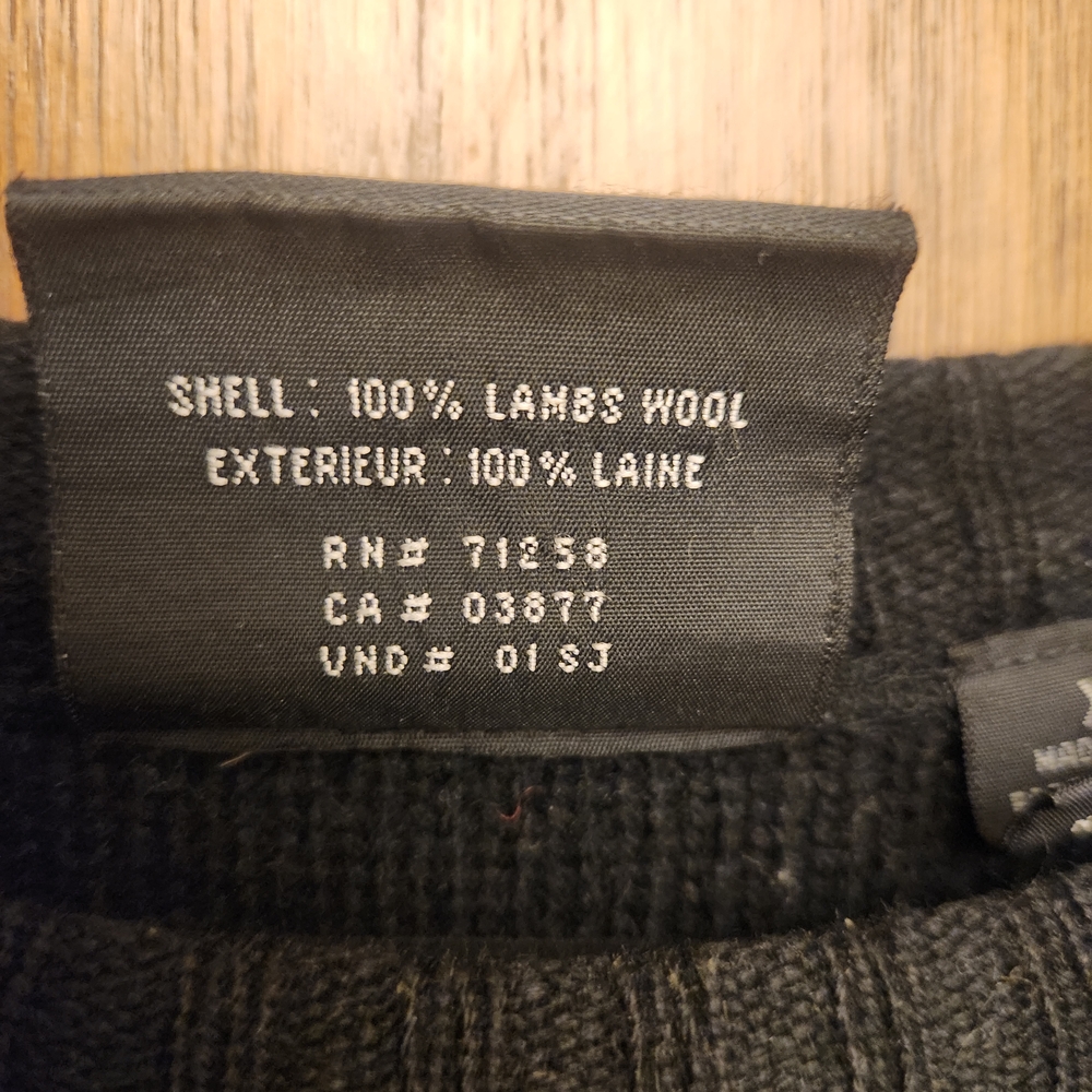 Black Rocawear Wool Sweater - Picture 5 of 7